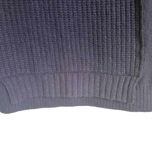 J Crew Wool Mockneck Tunic Sweater Navy Style H4391 - Picture 5 of 14